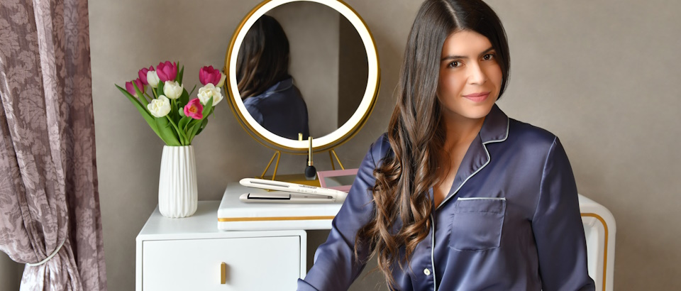 Как да направите къдрици на плажни вълни Стъпка 3