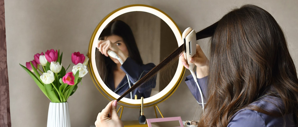 Как да изправите косата Стъпка 1