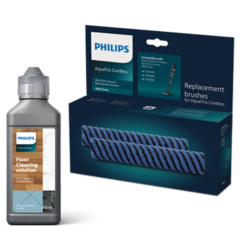 Препарат и въртящи се четки