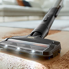 Philips Series 8000 Aqua Plus, 360&deg; suction nozzle  