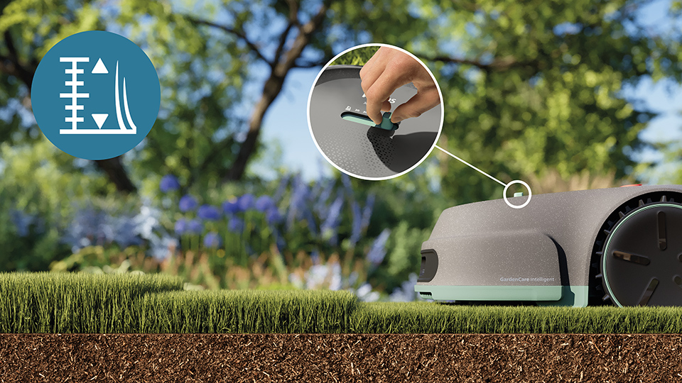 Задаване на височината на косене