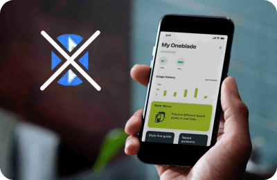 aplikacja do informowania o wymianie ostrzy w golarce philips oneblade 